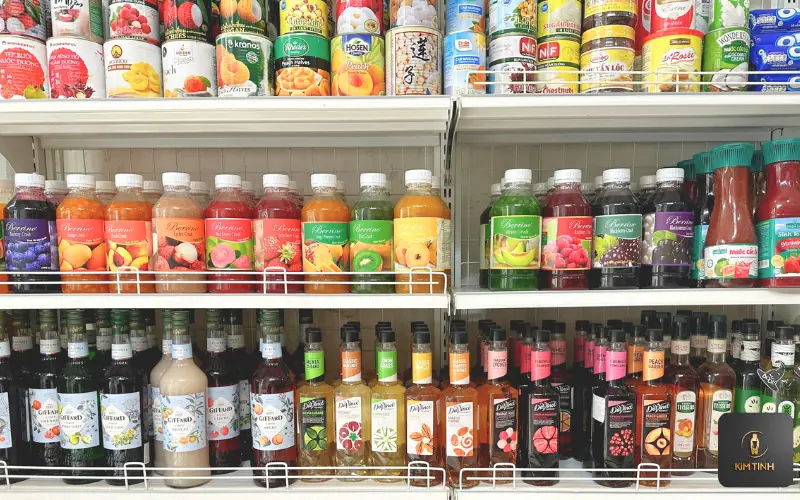 Nguyên liệu pha chế chất lượng